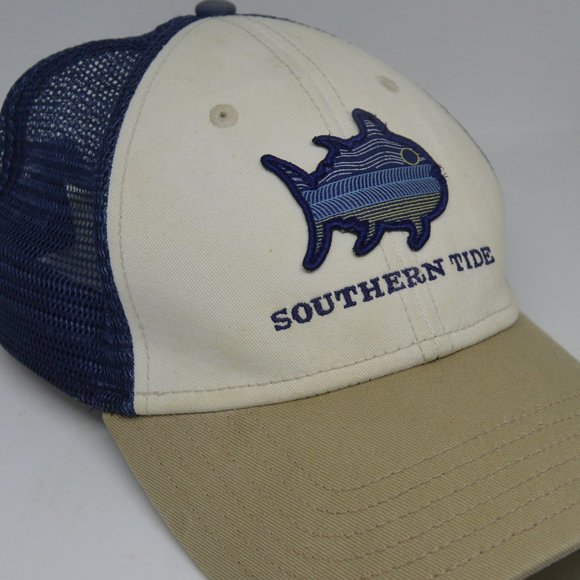 Southern Tide Skipjack Mesh Trucker Adjustable One Size Hat Cap - Picture 4 of 4